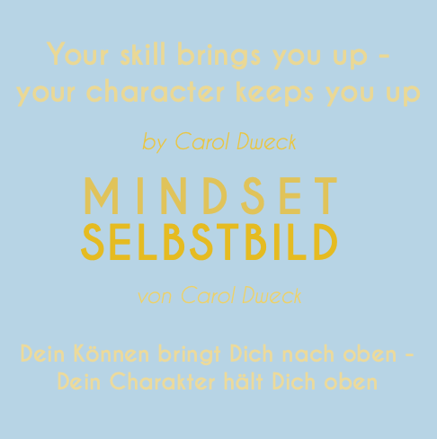 Typografische Inspirationskarte zu Angst & Entwicklung für die BLJ Academy.